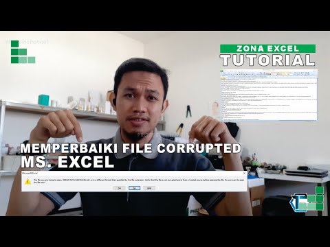 Video: Cara Memperbaiki File Excel Yang Rusak