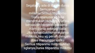 Semua Titipanmu karaoke