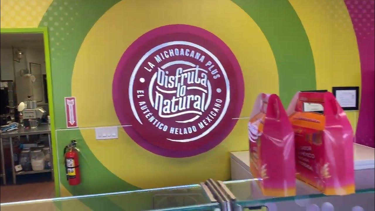 La Michoacana Plus Ice Cream Parlor, Redding Ca. YouTube