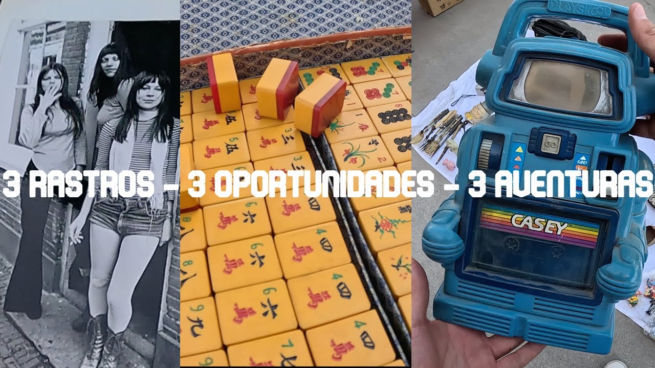 Cazando tesoros en 3 rastros en menos de 6 horas: Torremolinos - Málaga - Coín