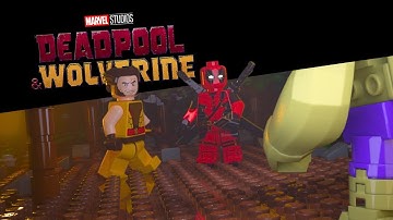 Deadpool & Wolverine Hulk Scene in LEGO | Blender 3D Animation