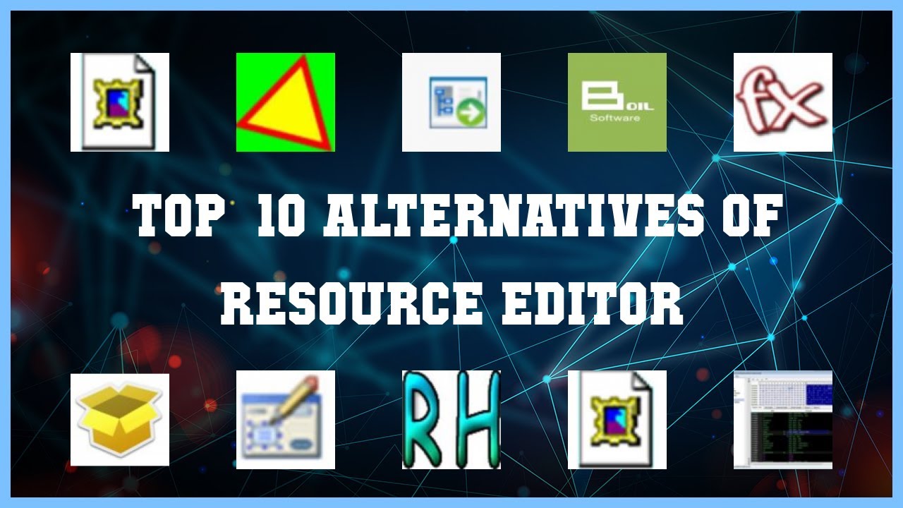 Resource Editor | Top 21 Alternatives of Resource Editor - YouTube