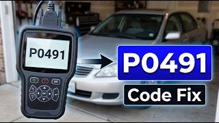 How To Fix P0491 code - Secondary Air Injection Insufficient Flow Bank 1