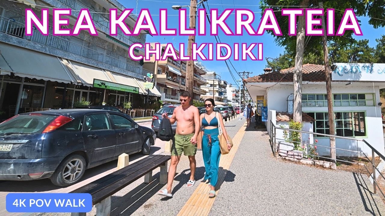 Summer in Chalkidiki – Nea Kallikrateia Walking Tour | Feel the Greek Vibes