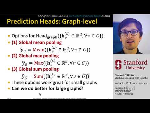 CS224W: Machine Learning with Graphs | 2021 | Lecture 8.2 - Training Graph Neural Networks