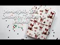 DECEMBER DAILY 2017: CREATING MY TRAVELERS NOTEBOOK // PROCESS VIDEO
