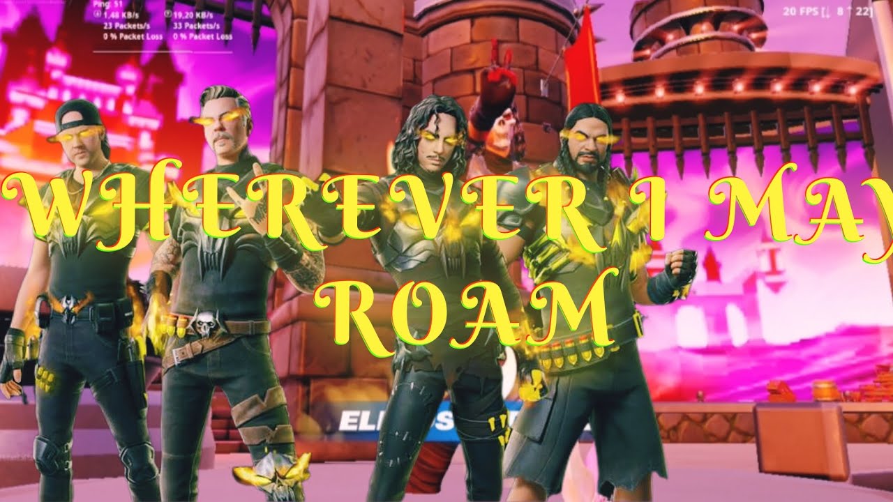 Fortnite Festival - WHEREVER I MAY ROAM (Metallica)