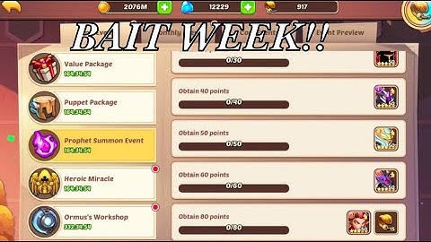 Idle Heroes New Update - Prophet Orb Bait...