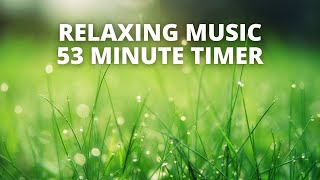53 minutes of relaxing music countup timer