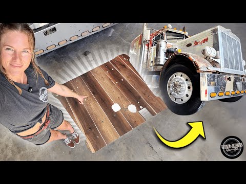 Classic Peterbilt custom floors!