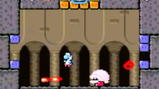 SMW: The Rescue Mission - Vs. Giant Bony Beetle (Boss 1)