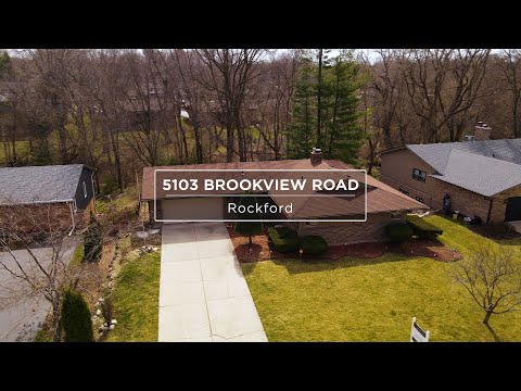 5103 Brookview Road, Rockford, IL home video tour