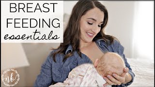 BREASTFEEDING MUST-HAVES + ESSENTIALS | Tips For Breastfeeding | Natalie Bennett