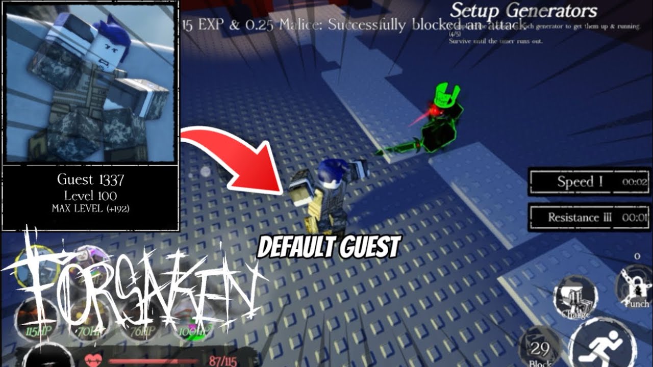 SWEATING On Killers For 7:02 Using Default Guest 1337 (Montage
