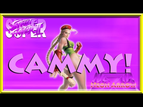 Super Street Fighter 2 Cammy Theme Synthwave Neon X Remix