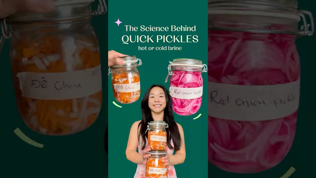 Hot Brine vs Cold Brine for Quick Pickles — Food Science Explained