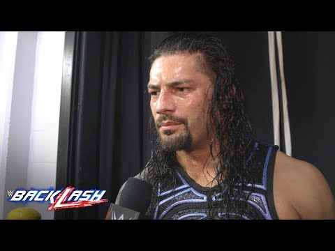 Roman Reigns on winning one for pride: WWE Backlash Exclusive, May 6, 2018