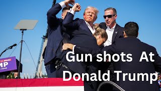 Breaking: Trump Rushed Off Stage Amid Gunshot Scare!