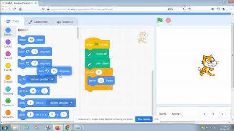 HOW TO DRAW A HEXAGON IN SCRATCH