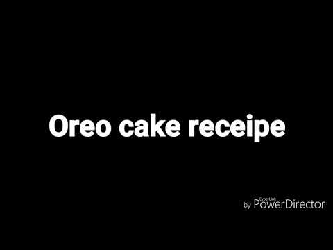 Oreo Cake Recipe