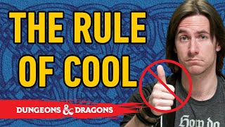 STOP using the Rule of Cool