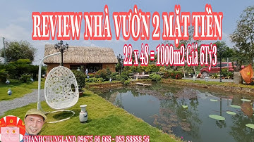 NHÀ ĐẤT CỦ CHI | Bán Nhà Vườn Bình Mỹ | 1000 m2 Gía 6 Tỷ 3 Tuyệt Đẹp 22 x 48 ĐƯỜNG HÀ DUY PHIÊN