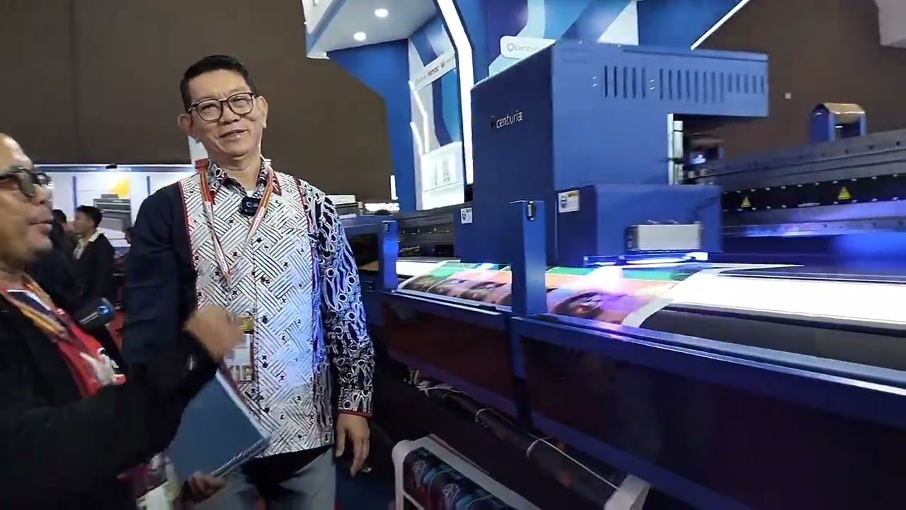 Review mesin terbaru UV 3,2 Meter Centuria Cromajet di Allppriint Indonesia 2025