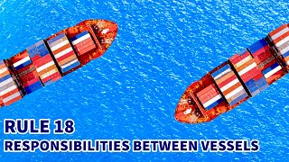 Rule 18:  Responsibilities Between Vessels | Navigation Rules Of The Road