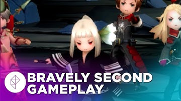 16 Minutes of Bravely Second: End Layer English Gameplay