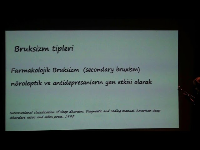 Bruksizm ve Kliniğe Etkileri / Prof.Dr. Pınar Kursoğlu - 19 Nisan 2017 class=