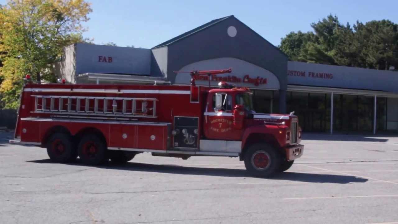 Rochester NH FD Engine 7 retiring to Acton ME FD (last time in the city)