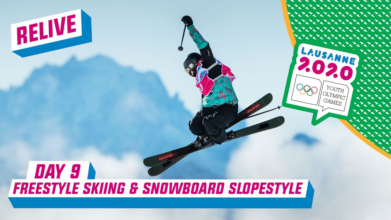 RELIVE Freestyle Skiing & Snowboarding Slopestyle Day 9 Lausanne
