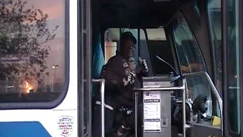 MTA Orion 05.501 CNG 9871 Deadheading To The Depot