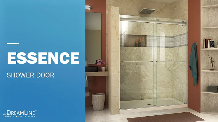 DreamLine Essence Shower Door | Sliding Opening
