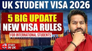 #5 UK New Rules for Students Visa 2026 | Study in UK 2026