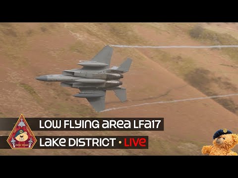 LIVE SPECIAL LOW FLYING AREA LFA17 WINDERMERE • MILITARY TRAINING, LAKE DISTRICT 12.09.25