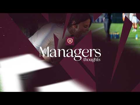 Managers Thoughts | Eva Olid | Rangers v Hearts | SWPL