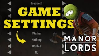 Manor Lords में कठिनाई सेटिंग्स की व्याख्या screenshot 3