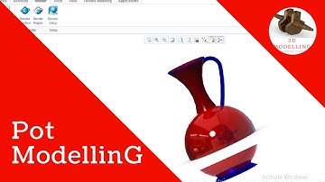 Pot Design in Creo Parametric