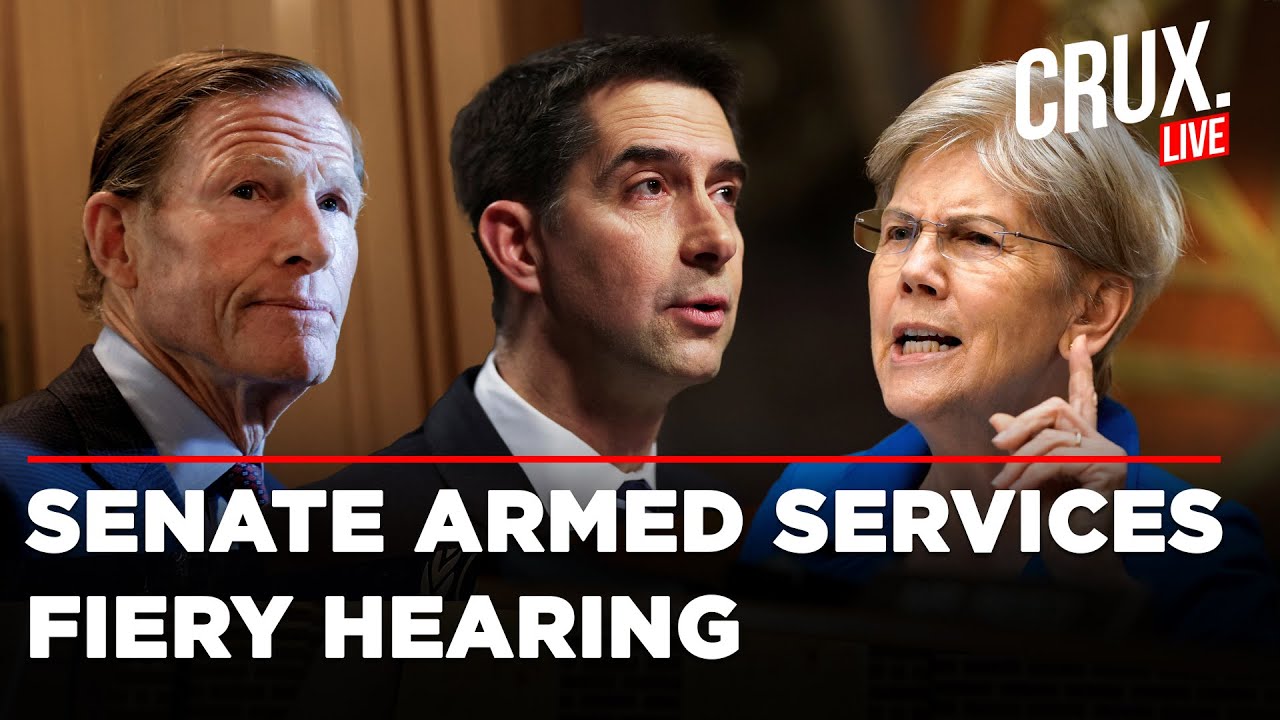US Senate LIVE | Showdown During Armed Services Committee Hearing On Pending Nominations