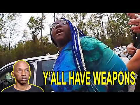 When Rolling Up The Window On Officers Doesn't Work - Reaction