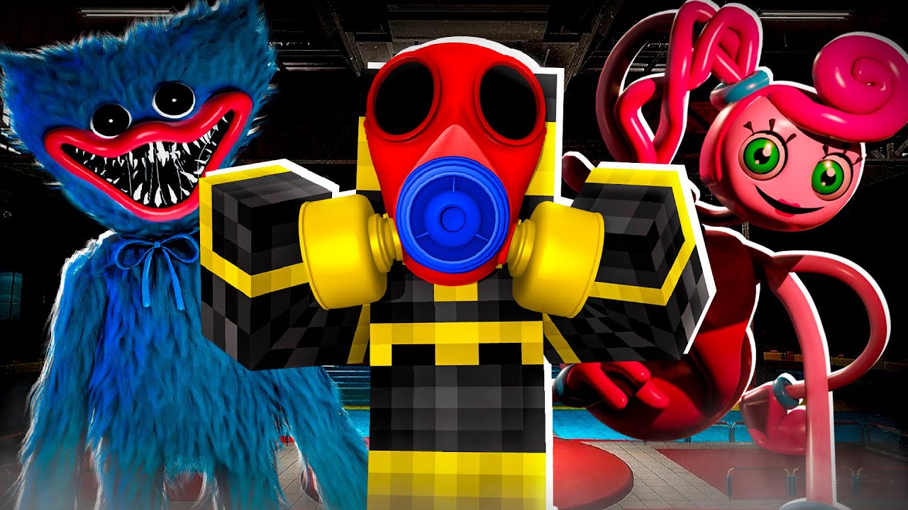 NUNCA USES LA MÁSCARA DE GAS DE POPPY PLAYTIME EN MINECRAFT 😱