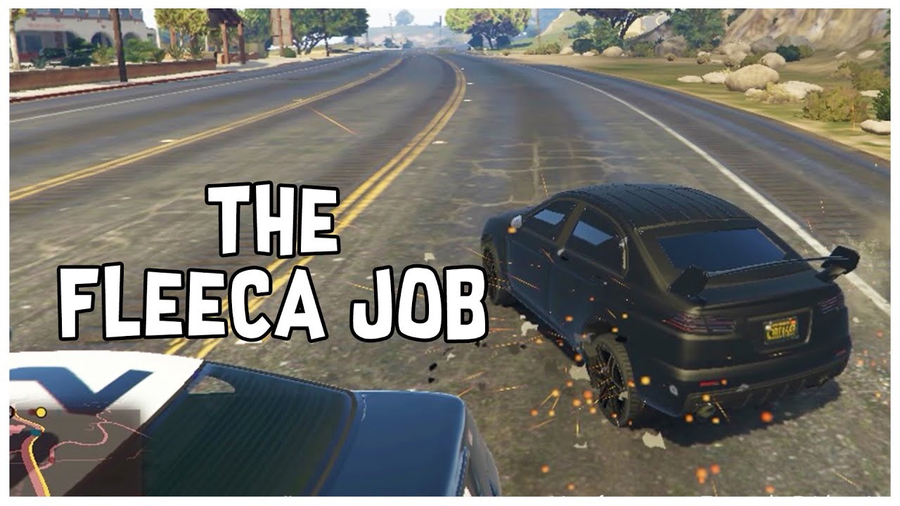 THE FLEECA JOB GTA V ONLINE HEIST 1 YouTube