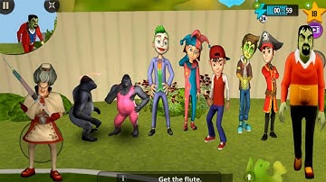 Scary Stranger 3D Gone With The Piper vs Playtime Adventure Multiplayer Miss T Gameplay Android-iOS