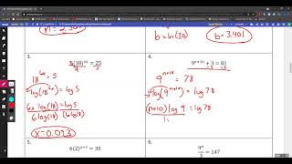 12.9 Exponential Equations without Common Bases