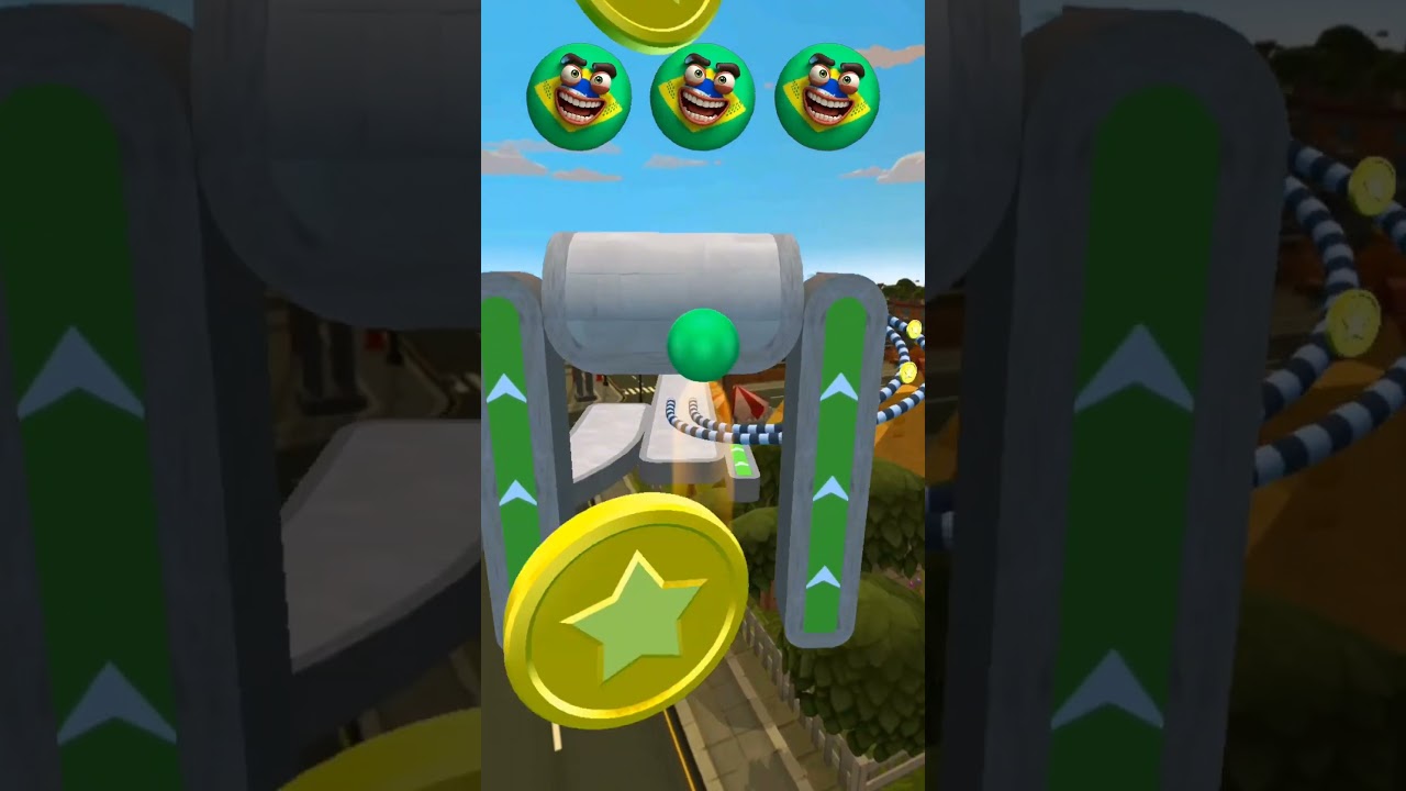 rolling ball 3d super level 😍😍 