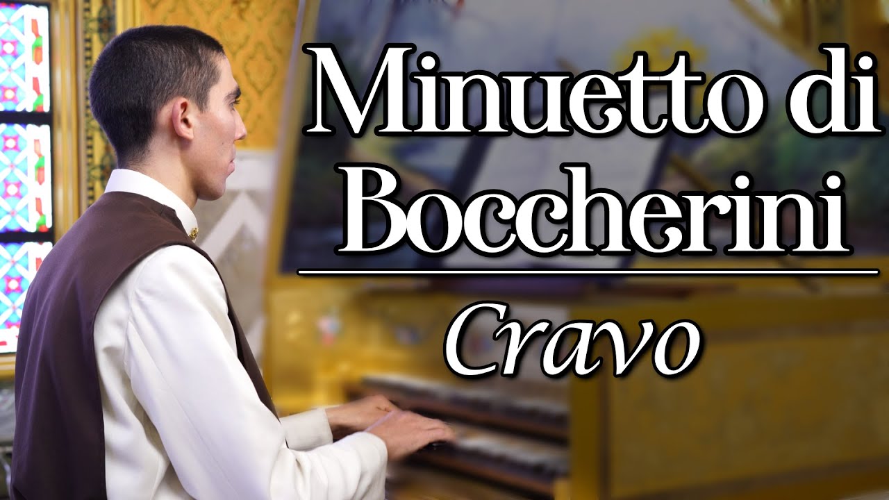 Minuet by Boccherini (Op. 11, No. 5, G. 275) on harpsichord - YouTube