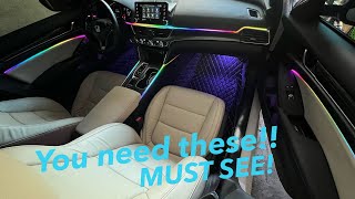 Best interior ambient lighting kit install on a 2.0T accord MANUAL