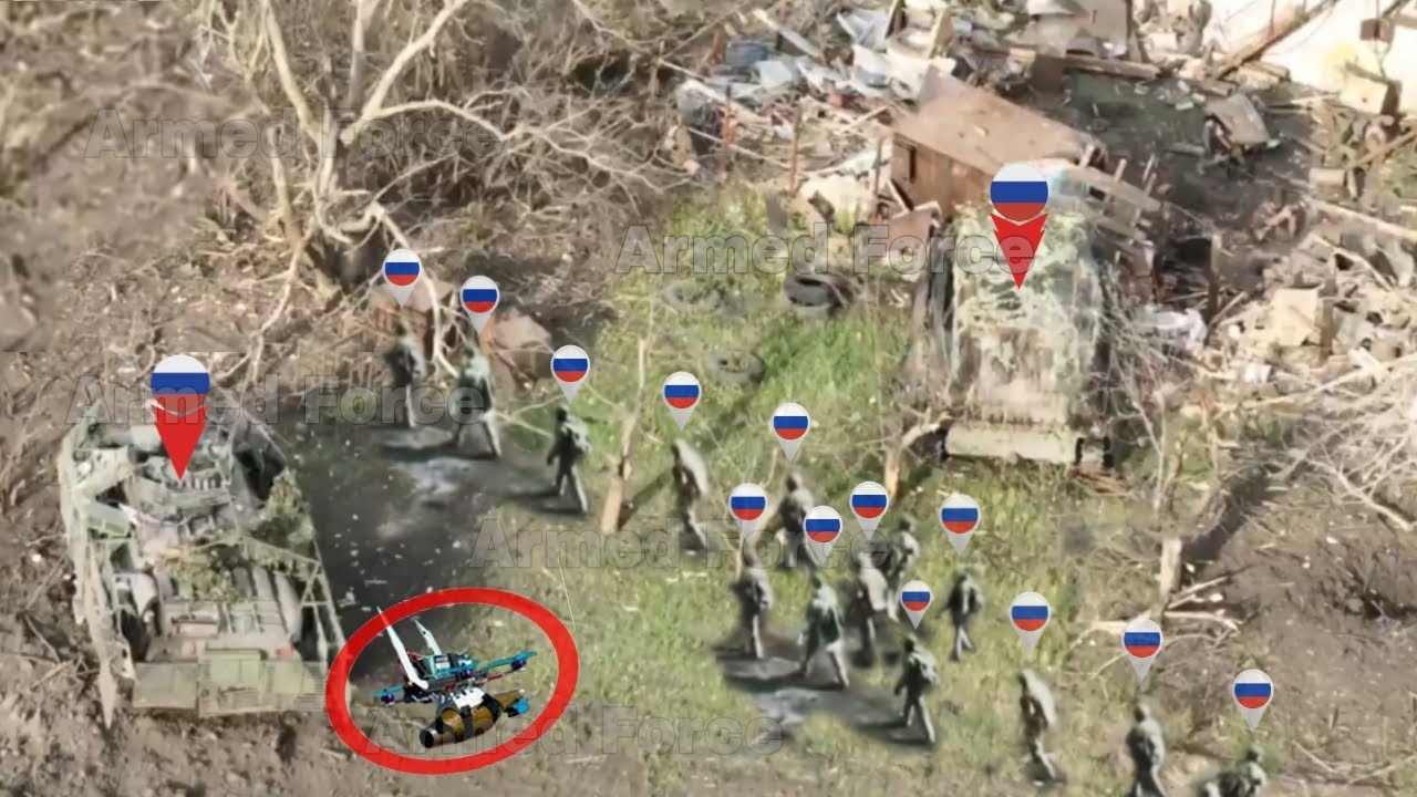 Ukrainian FPV Drones Secretly launch Attacks Against Russian infantry ...