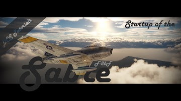 DCS Tutorials [F-86F Sabre Startup] | English Version